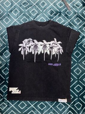 Free Refills Vintage Black T-Shirt “Heavens Gate”